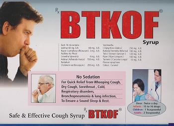 Btkof Syrup Manufacturer Supplier Wholesale Exporter Importer Buyer Trader Retailer in Kolkata West Bengal India